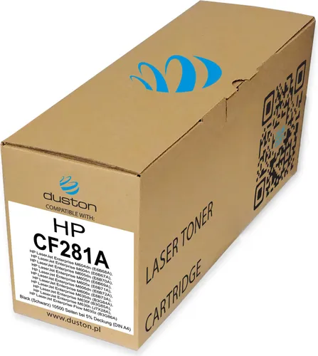 CF281A, 81A Toner Druckertoner Patrone Schwarz kompatibel mit HP LaserJet Enterprise M604 M605 M606 M630