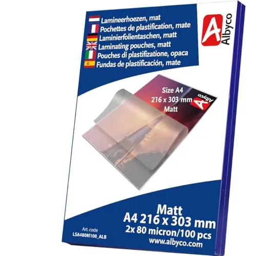 Albyco Laminierfolien, Laminiertaschen von Albyco