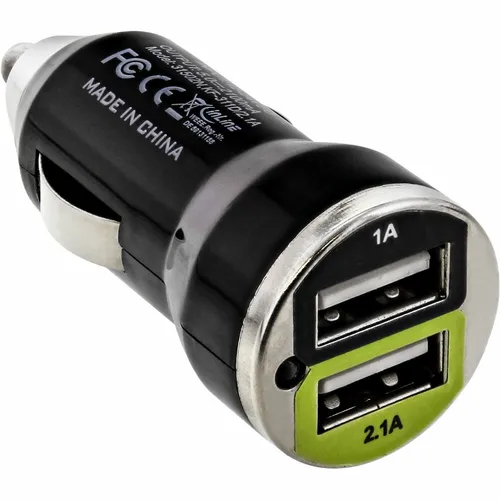 Adapter USB Kfz Lade-Adapter 12V/24V - 2xUSB