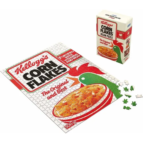 GIBSONS Kellogg`s Cornflakes doppelseitiges Puzzle 500 Teile