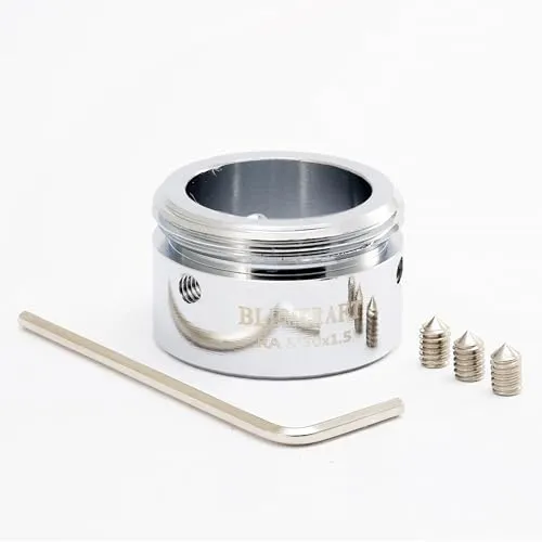 BLUMKRAFT Adapter für Heizkörper, kompatibel mit Danfoss RA (20-23 mm) auf M30 x 1,5, für Thermostat/Thermostatkopf M30 x 1,5 männlich