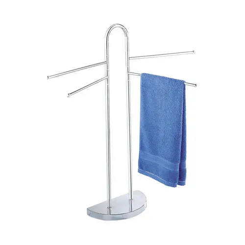 WENKO Handtuchständer Edelstahl 4 Stangen