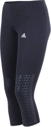 adidas Damen Techfit Capri Reflective Laufhose Gr.XS schwarz (A99672)