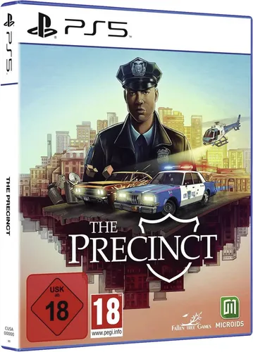 The Precinct - PS5 [EU Version] - Action-Adventure Spiel mit Polizeisimulation, erlebe spannende Verfolgungsjagden und prozedural generierte Verbrechen in der neonbeleuchteten Stadt Averno der 80er.