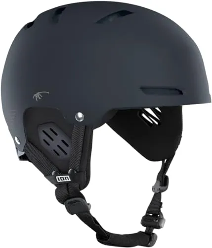 ION Slash AMP Helm 2025 Black, M/L - Unisex Wakeboard Helm mit innovativem Design und umfassendem Schutz für sichere Abenteuer auf dem Wasser.