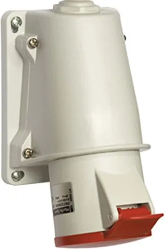 Schneider PKF16W434 CEE Wandsteckdose, Schraubklemmen, 16A, 3p+E, 380-415 V AC