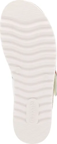 Remonte Pantolette mit Keilabsatz - Wanderschuhe, aus hochwertigem Leder, ideal für stilvolle Sommerausflüge und bequemes Tragen.