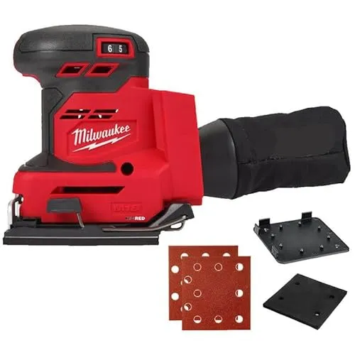 Milwaukee M18 BQSS-0 Akku Schwingschleifer 18 V