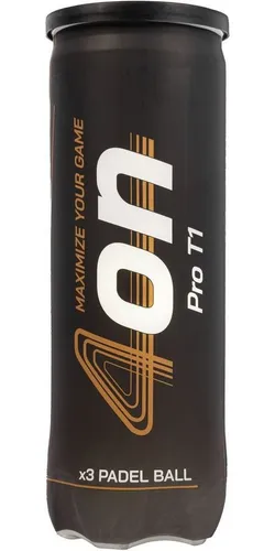 4on Tennisball Padelbälle T1 3er