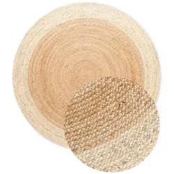HANSE Home Teppich Jutta Juteteppich, rund in gold von Hanse Home