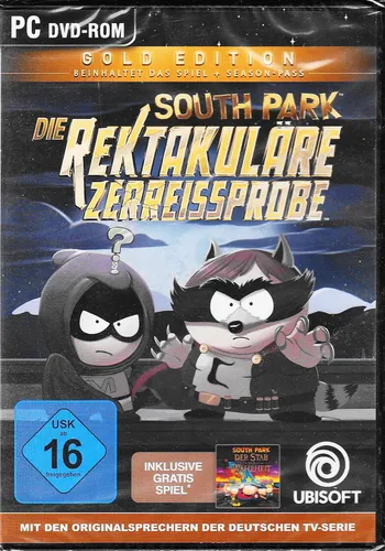 South Park - Die rektakuläre Zerreisprobe - GOLD EDITION - PC Version NEU & OVP