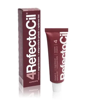 RefectoCil Augenbrauen- und Wimpernfarbe Augenbrauenfarbe 15 ml Nr. 4 kastanie