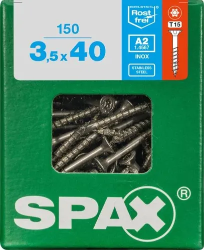 Spax Universalschrauben 3.5 x 40 mm TX 15 - 150 Stk.  Schraube