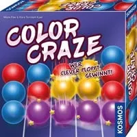 Color Craze Brettspiel von FranckhKosmos - Einstiegsfreundliches Familienspiel für 1-4 Spieler ab 8 Jahren, kombiniert Taktik und Glück für spannende Farbkonstellationen!