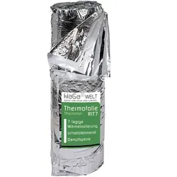 HaGa Thermofolie Dachisolierfolie 1,2m x 12,5m - 7-Schichten Dämmfolie, energieeffizient und schalldämmend für optimale Wärmedämmung