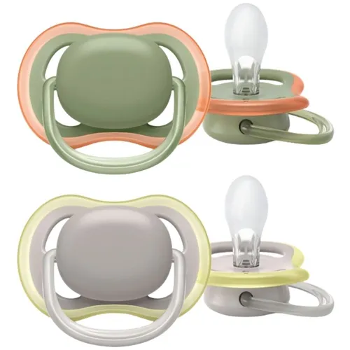Philips Avent Ultra Air Schnuller, 6-18 m, 2 Stück in grün von Philips