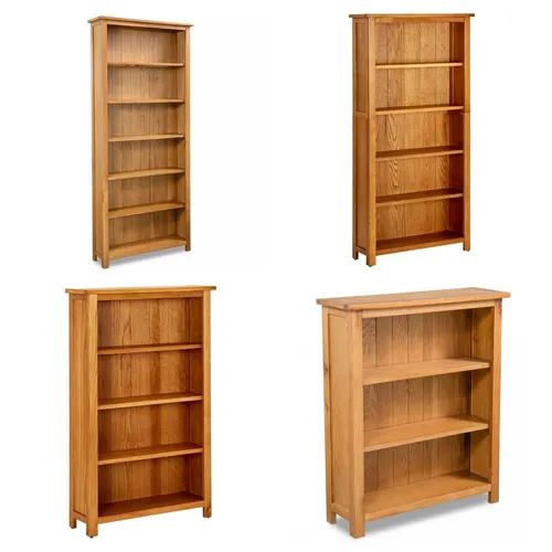 Bücherregale & Bücherschränke aus Massivholz von vidaXL