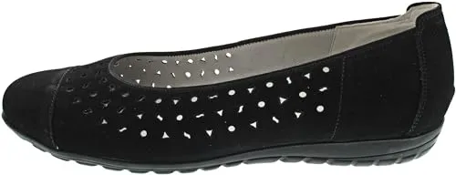 Waldläufer Adult Hesima Ballerina schwarz Gr. 38 von Waldläufer