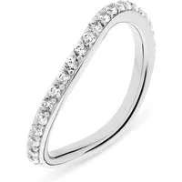 ESPRIT Damenring Sparkling Wave 88676556 925er Silber von Esprit