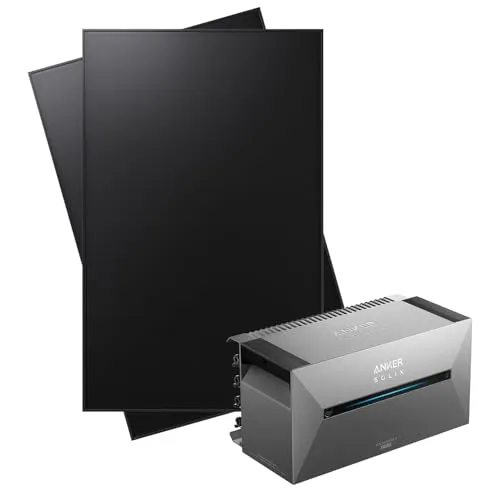 Kleines Kraftwerk 960W Balkonkraftwerk mit Anker Solarbank 2 Pro - Effizientes Balkonkraftwerk mit 800W Speicher für einfache Stromerzeugung. Inklusive leistungsstarker Solarmodule und smarter App-Steuerung zur optimalen Nutzung. Ideal für nachhaltige Energieversorgung im Haushalt.