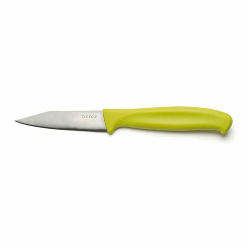 Comas Schälmesser Puntillas Green, Gemüsemesser, Edelstahl, Kunststoff, 19.5 cm
