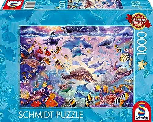Schmidt Spiele 59758 Majestät des Ozeans, 1000 Teile Puzzle