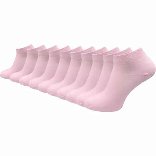 GAWILO Damen Sneakersocken 10-Paar aus 100% Baumwolle - Die atmungsaktiven Sneakersocken aus 100% Baumwolle bieten hohen Komfort und eine bequeme Passform ohne drückende Naht. Ideal für Alltag und Sport, vielseitig kombinierbar und in verschiedenen Designs erhältlich.