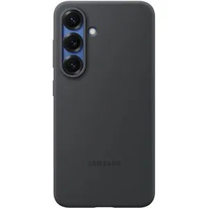 Samsung Handyhülle Silicone Case, EF-PS931, schwarz, für Galaxy S25, aus Silikon, Backcover