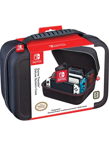 NINTENDO Switch Game Deluxe System Case New - Schützende Tasche für Nintendo Switch, ideal für unterwegs und stylisches Design