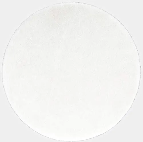 andiamo Sitzkissen, 100% Polyester, Weiß, rund 40 cm