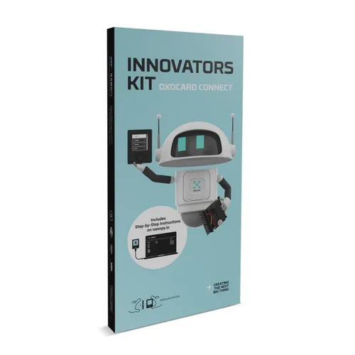 Oxocard Connect Innovator Kit - Platinen & Entwicklungskits - Komplettset mit 96 Bauteilen und Zugang zu einem Online-Kurs mit 15 Experimenten für den Einstieg in die Elektronik.