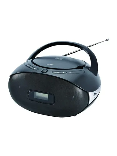 Denver Radio TC-29 - Tragbares Kofferradio mit CD-Player - Radios mit integriertem CD-Player, AUX-Anschluss und klappbarem Tragegriff - ideal für Musikgenuss überall!