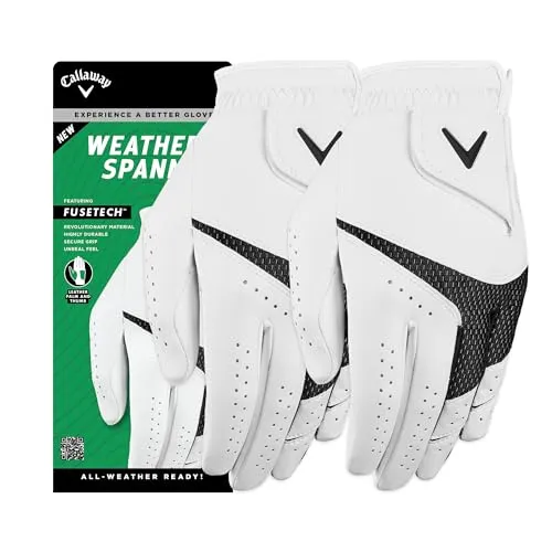 Callaway Golfhandschuhe Weather Spann 2er-Pack für Herren von Callaway