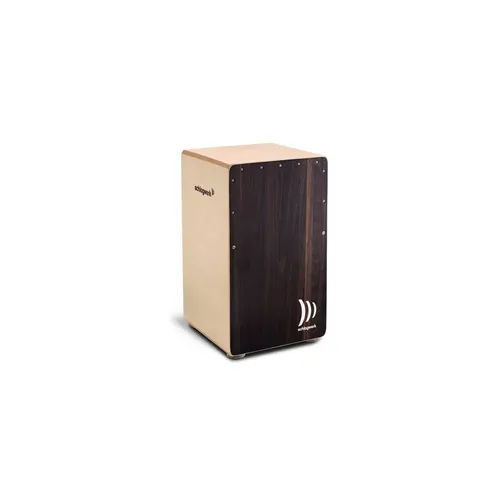 Schlagwerk CP408 Cajon 2inOne Dark Oak - Vielseitige Snare Cajon - Percussion - Innovative 2inOne Funktion für den perfekten Sound und vielseitige Einsatzmöglichkeiten.