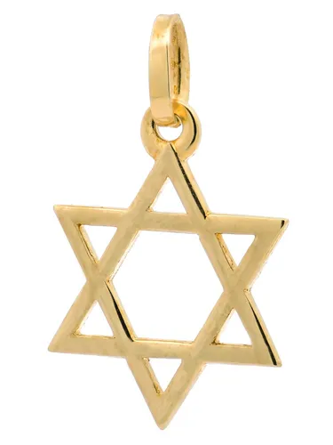 Produktbild Kettenanhänger Gold Anhänger Davidstern massiv 585