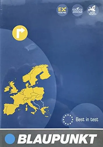 Blaupunkt Navigationssoftware Europa 12 Monate Kartenupdate - für Serie 370, 530, 570, 690 (PKW Version), schwarz