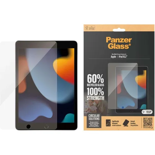 PanzerGlass Tablet Glass (1 Stk., Apple iPad 2019 (7. Gen), Apple iPad 2020 (8. Gen), Apple iPad 2021 (9. Gen)) (2841)