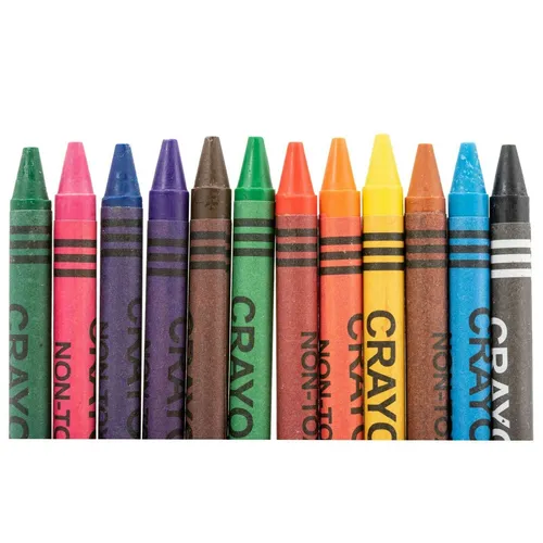 12x Fettkreide Wachsmalstifte Malstifte Markierstifte Schulstifte Zeichenstifte