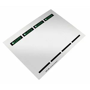 Leitz 1680 Rückenschilder 56x190mm grau - 100 Stück zum Einstecken - Etiketten: Ideal für A4 Ordner, schnittgestanzte und blickdichte Rückenschilder, perfekt für PC-Beschriftung mit Druckern, 100 Stück für effiziente Organisation.