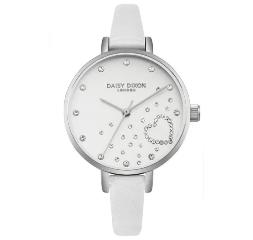 DAISY DIXON Quarzuhr - Elegante Armbanduhr für Frauen, wasserdicht bis 3 ATM, mit hochwertigem Lederarmband und präzisem Quartz-Uhrwerk. Perfekt für jeden Anlass!