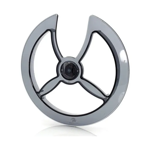 XLC Kettenschutzscheibe CG-K01 42-44 Zähne, für Festachse, rauchfarbig (1 Stück)