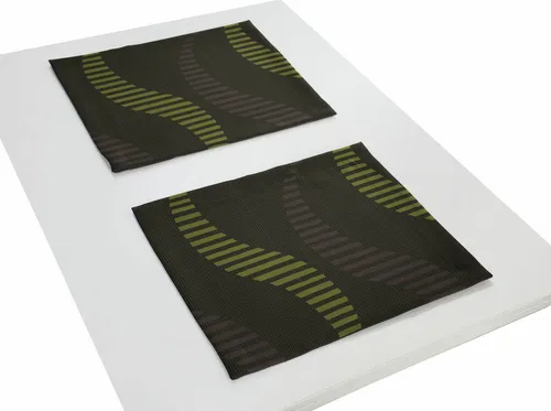 Wirth Platzset LUPARA, (Packung, 2-St) in grün von Wirth