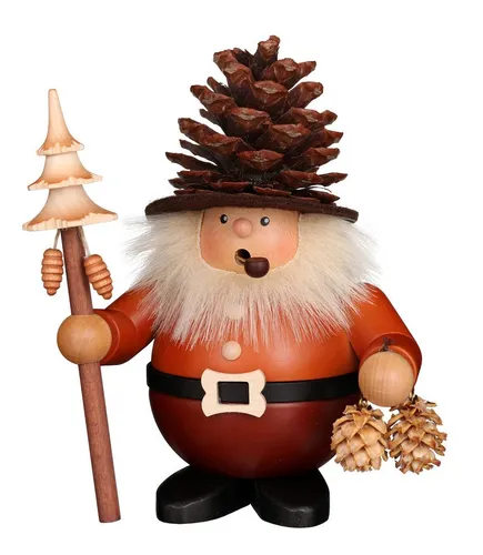 Christian Ulbricht Räuchermännchen Zapfenmann natur von Christian Ulbricht