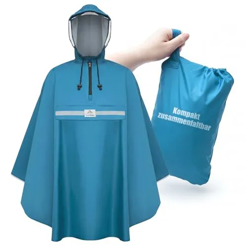 RainRider Regenponcho (Horizont Blau)