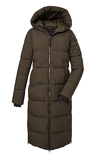 G.I.G.A. DX Damen Mantel GW 50 WMN QLTD CT - Funktionsjacke in Daunenoptik, wasserabweisend und winddicht mit 8.000 mm Wassersäule, ideal für trendbewusste Frauen, die Wert auf Nachhaltigkeit legen.