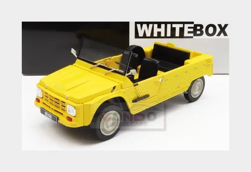 Citroen Mehari 1970 Yellow 1:24 Modellbau - Modellauto im Maßstab 1:24, detailgetreu und perfekt für Sammler und Modellbau-Enthusiasten.