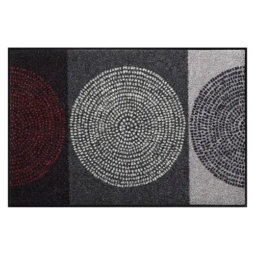 Salonloewe Fußmatte Nestor 50x75 cm - Waschbar und Rutschfest - Fußmatte 50x75 cm aus 100% Polyamid, waschbar bis 60 Grad, rutschfest und pflegeleicht - ideal für Allergiker und für den Innen- sowie Außenbereich.