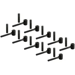 Alberts 864460 Kloben zum Einschrauben, Silber