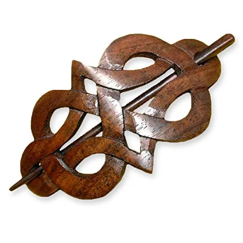 Haarklammern, -nadeln & -clips Braun von Island Piercings