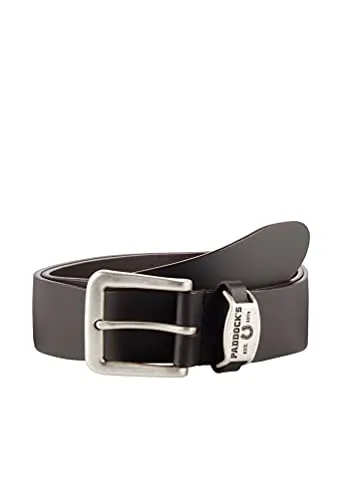 Paddocks Herren Gürtel aus Leder (98085 1901 000), Farbe:Black (1200), Gürtellänge:115